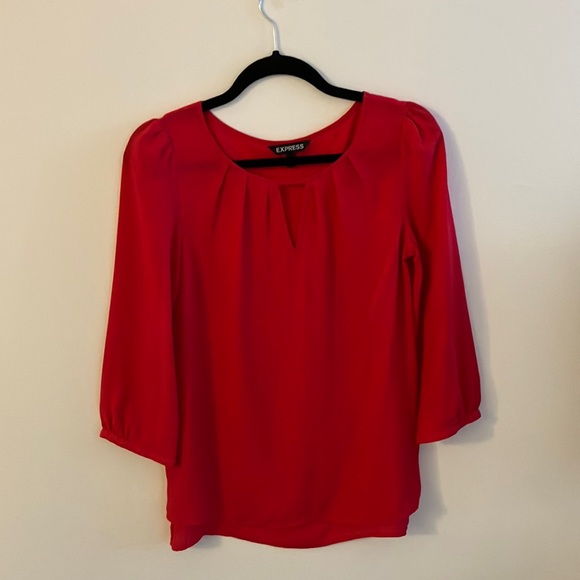 Red Express Blouse - Picture 1 of 2